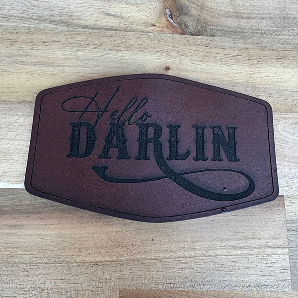 Darlin - Leather Patch