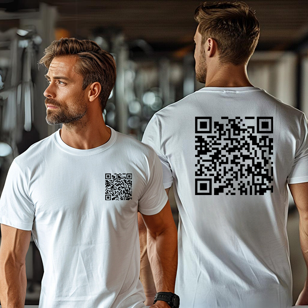 Show Me Your Titties QR Code T-Shirt