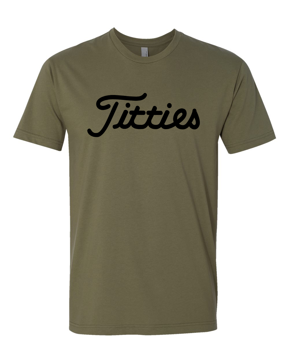 Titties Font Tee