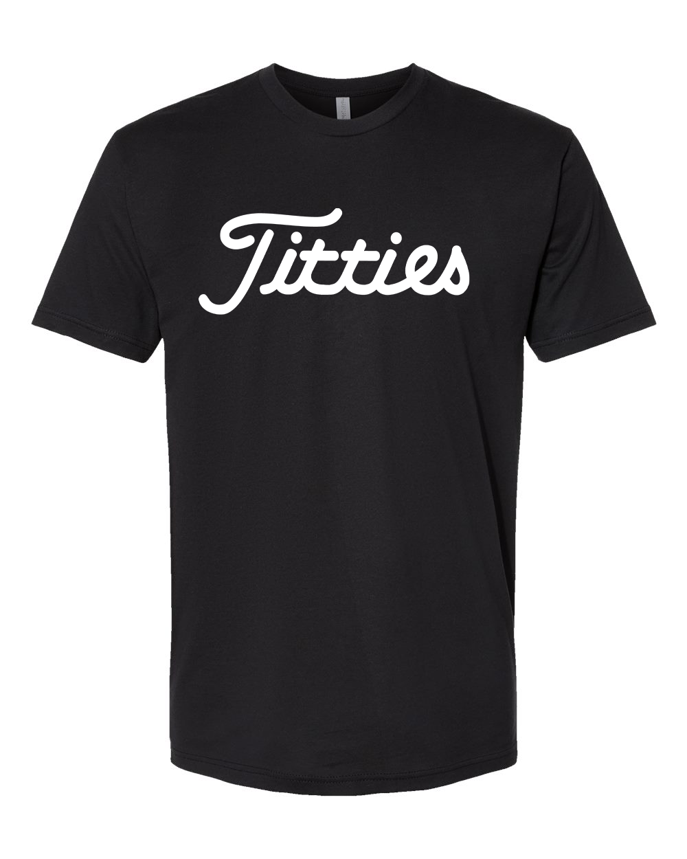Titties Font Tee